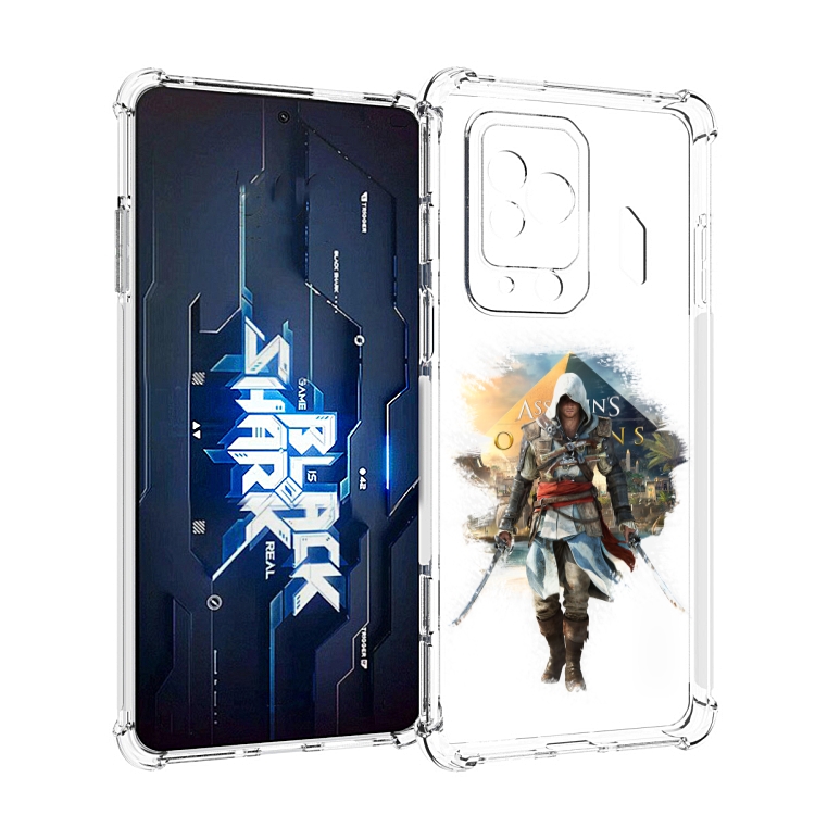 

Чехол MyPads Ассасин для Xiaomi Black Shark 5 Pro, Прозрачный, Tocco