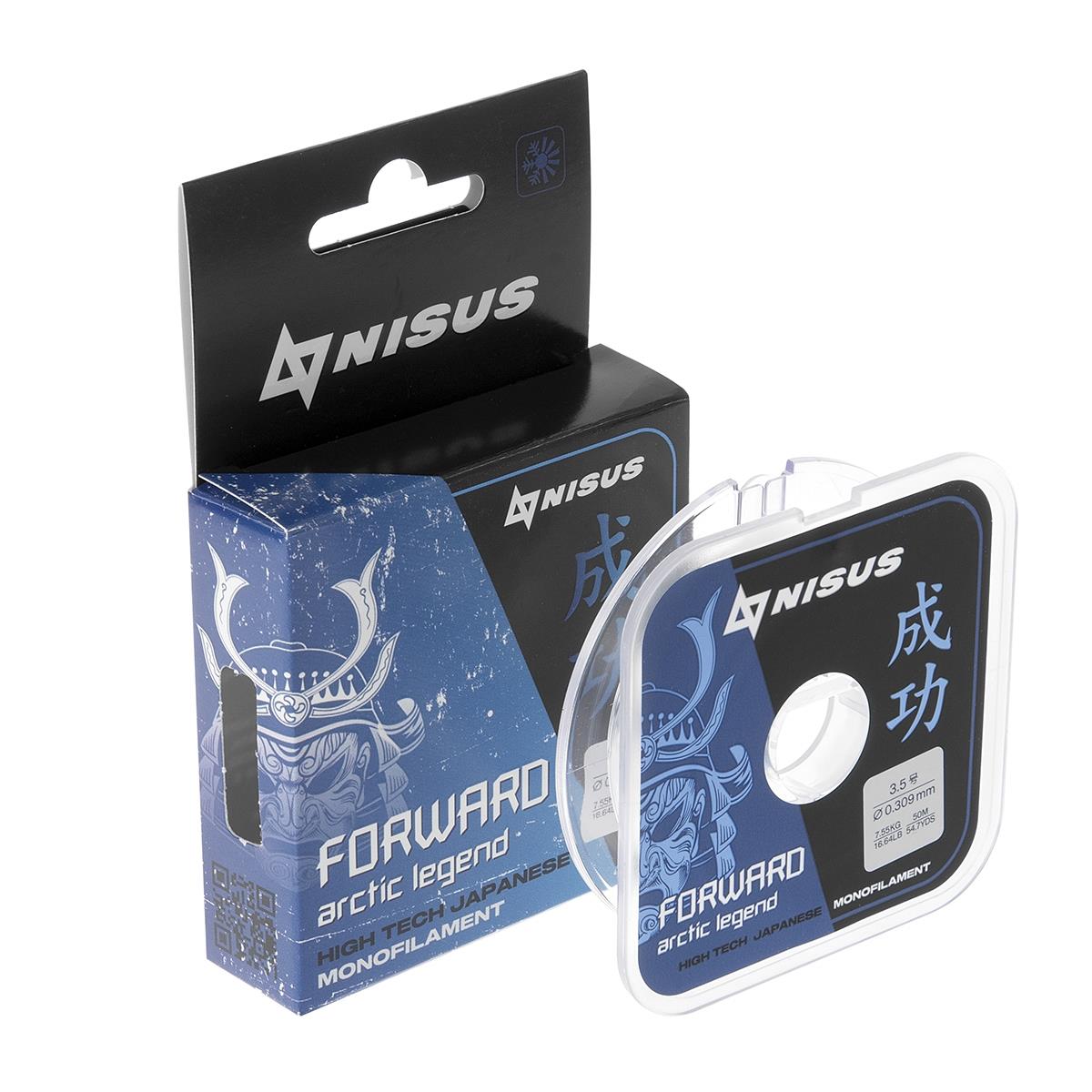 

Леска FORWARD ARCTIC LEGEND 0,309mm/50m Nylon Transparent (N-FAG-0.309-50) Nisus