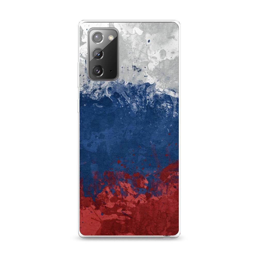 

Чехол Awog на Samsung Galaxy Note 20 / Самсунг Note 20 "Флаг России неровный", Разноцветный, 2100950-5