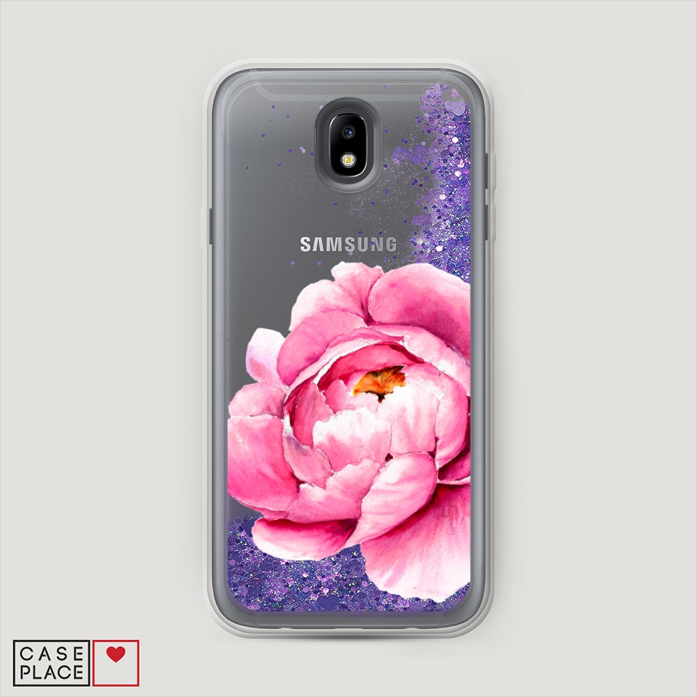 

Жидкий чехол с блестками "Звездный единорог" на Samsung Galaxy A91