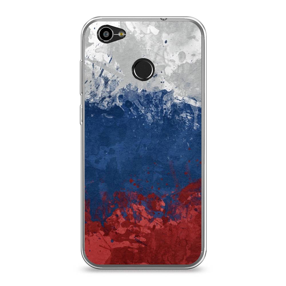 

Чехол Awog на ZTE Blade A6 / ЗТЕ Блэйд A6 "Флаг России неровный", 132350-5