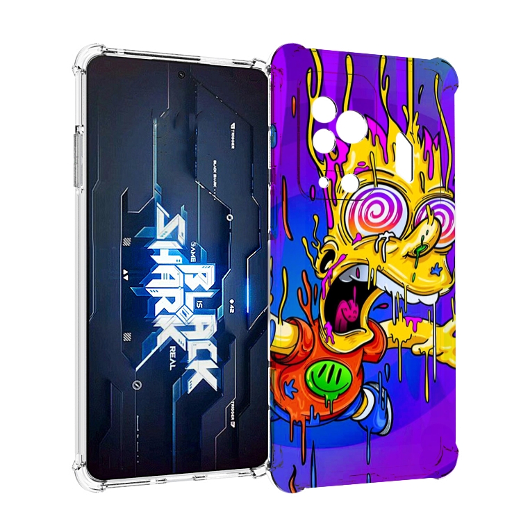 

Чехол MyPads Барт-арт-стрит для Xiaomi Black Shark 5 Pro, Прозрачный, Tocco