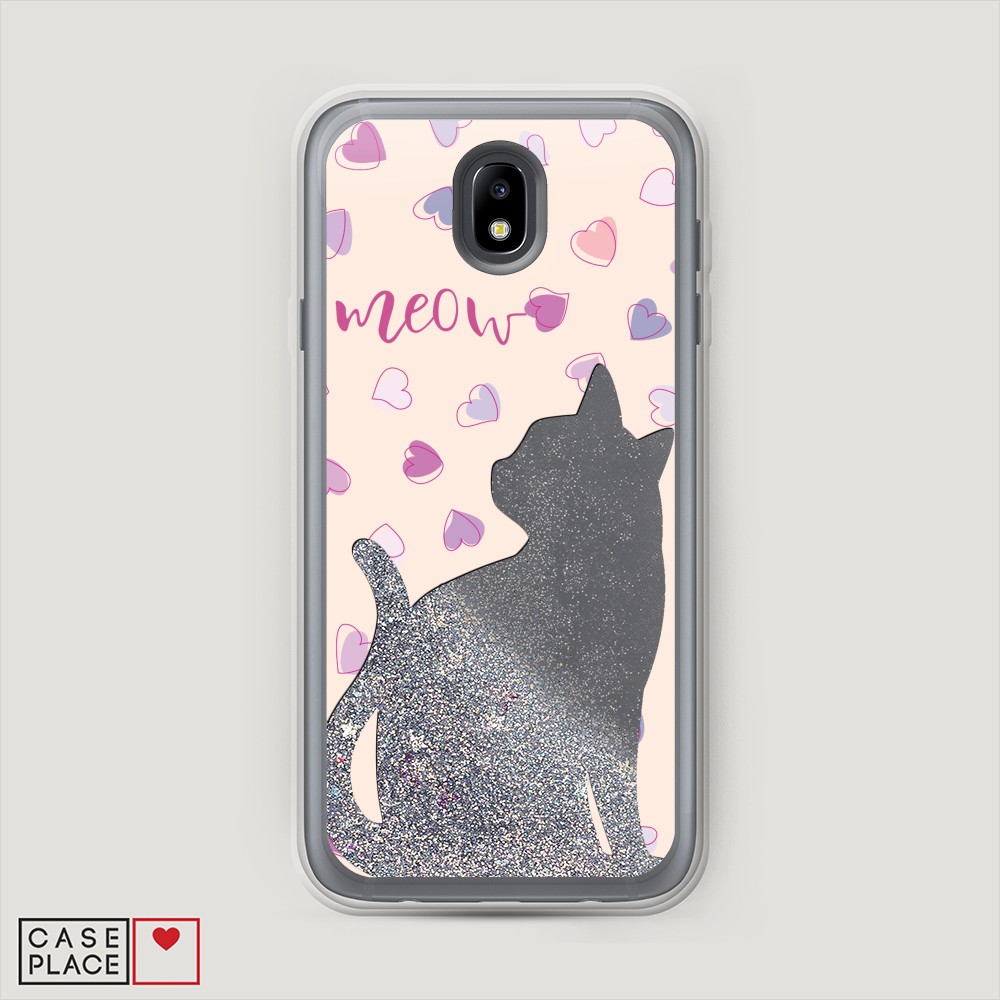 

Чехол Awog на Samsung Galaxy J7 2017 / Самсунг J7 2017 "Прозрачный кот", 23191-1