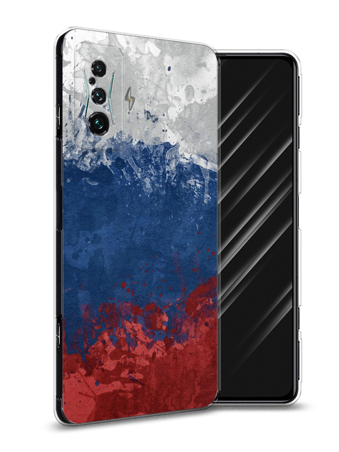 

Чехол Awog на Xiaomi Redmi K50 GE "Флаг России неровный", Разноцветный, 314350-5