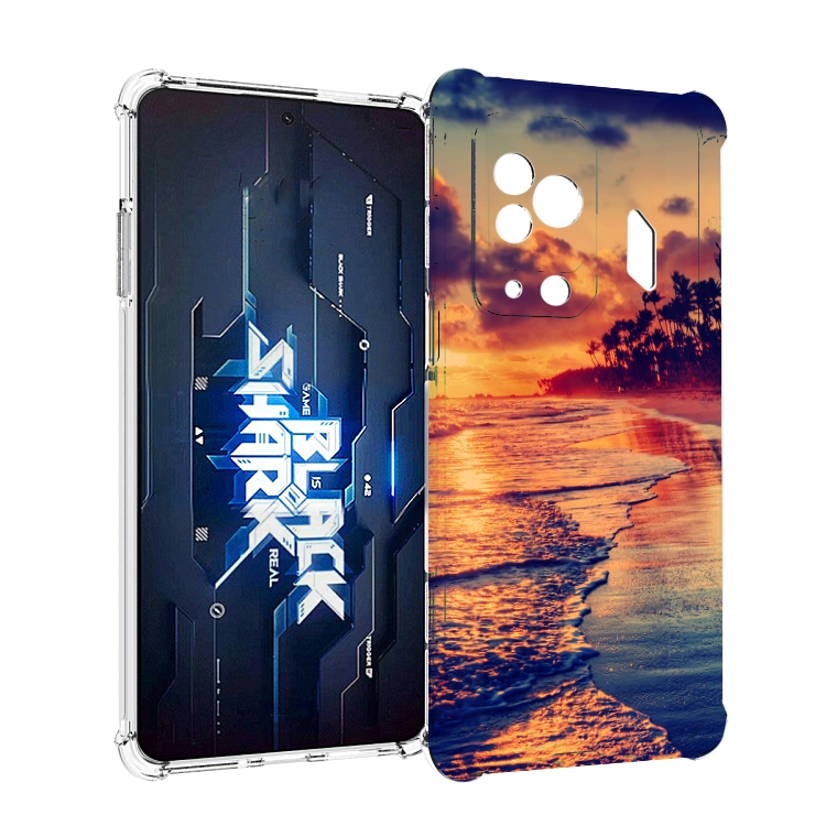 

Чехол MyPads Берег для Xiaomi Black Shark 5 Pro, Прозрачный, Tocco