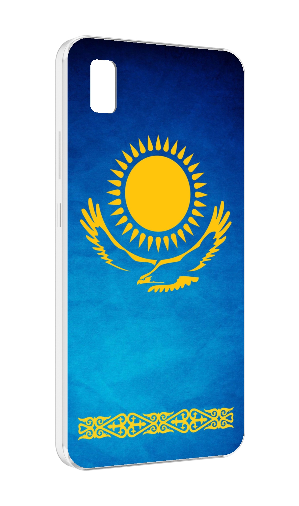 

Чехол MyPads герб и флаг казахстана для ZTE BLADE L210, Прозрачный, Tocco