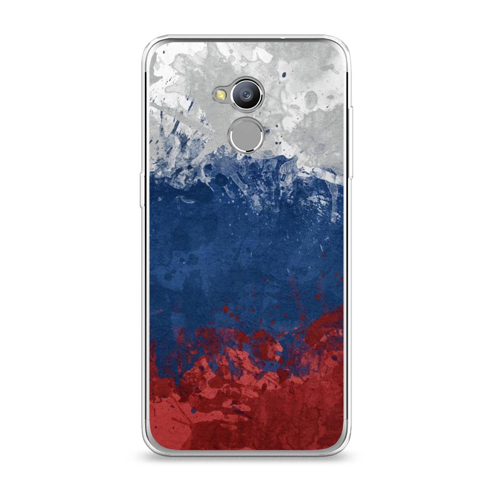 

Чехол Awog на ZTE Blade V7 Lite / ЗТЕ Блэйд V7 Lite "Флаг России неровный", 130450-5