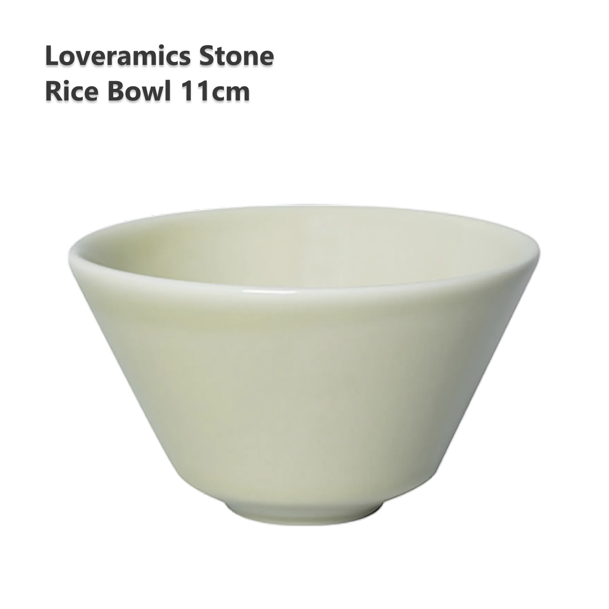 

Керамическая пиала Loveramics Stone 11cm Rice Bowl (Bauhaus Green) D112-29BBG, Stone 11cm Rice Bowl (Bauhaus Green) D112-29BBG