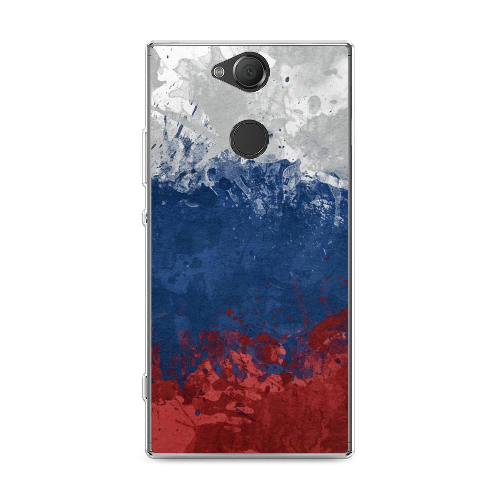 

Чехол Awog на Sony Xperia XA2 Plus "Флаг России неровный", Разноцветный, 53550-5