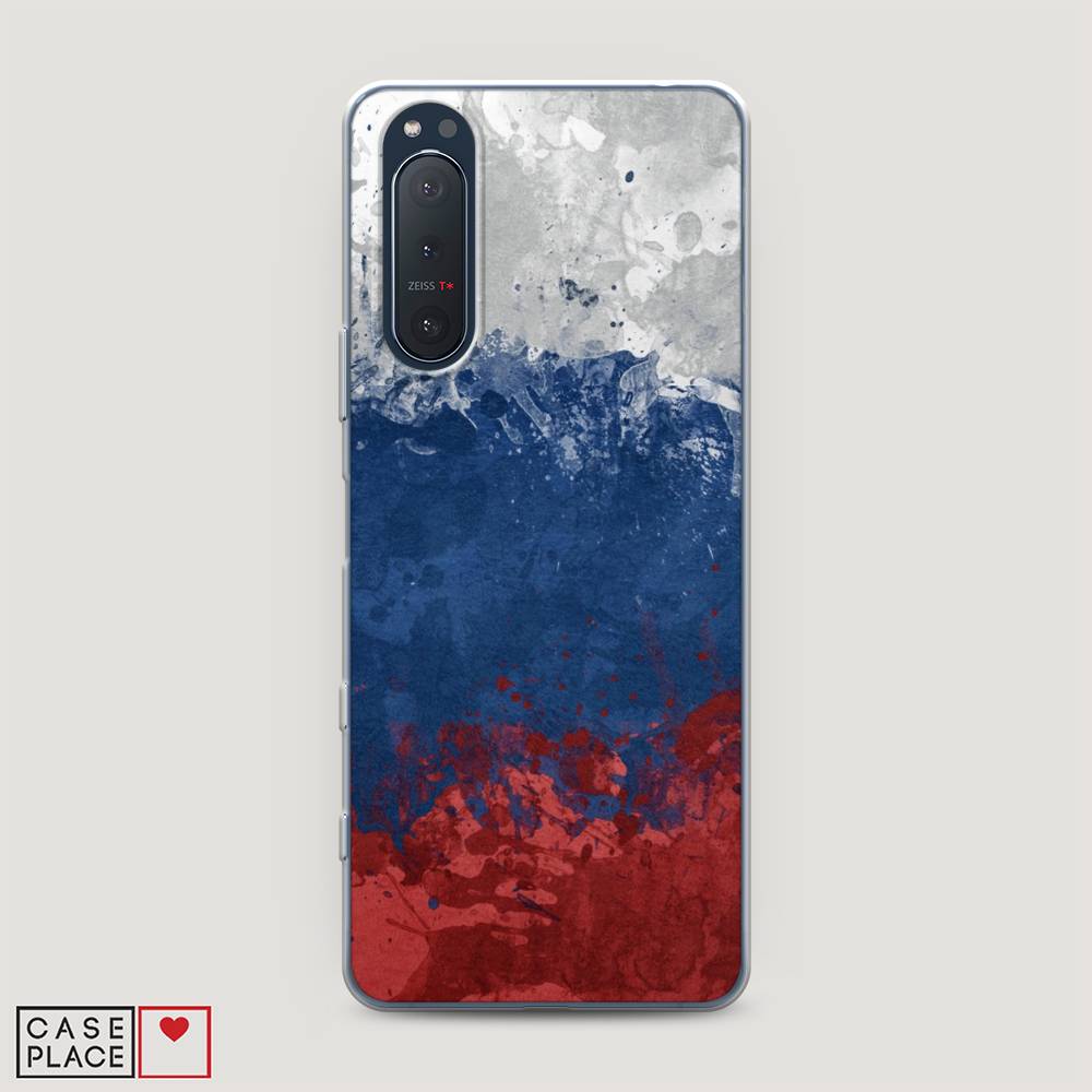 

Чехол Awog на Sony Xperia 5 II "Флаг России неровный", Разноцветный, 54750-5