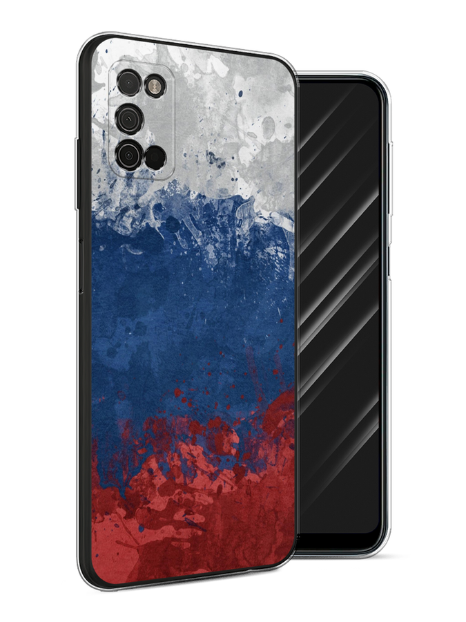 

Чехол Awog на Samsung Galaxy A03S / Самсунг A03S "Флаг России неровный", Разноцветный, 2103250-5