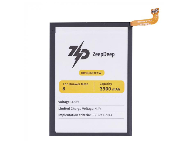 

Аккумулятор для телефона ZeepDeep HB396693ECW 3700 мА/ч, Huawei Mate 8