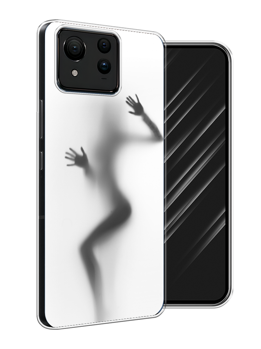 

Чехол Awog на Asus ZenFone 11 Ultra "Девушка в душе", Серый;белый;черный, 45250-1