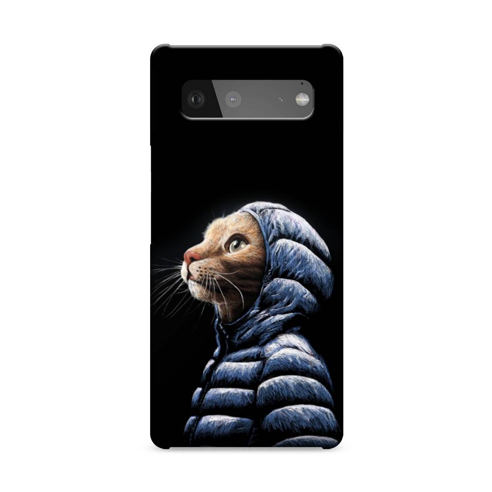 

Пластиковый чехол "Кот в капюшоне" на Google Pixel 6, 270820-1