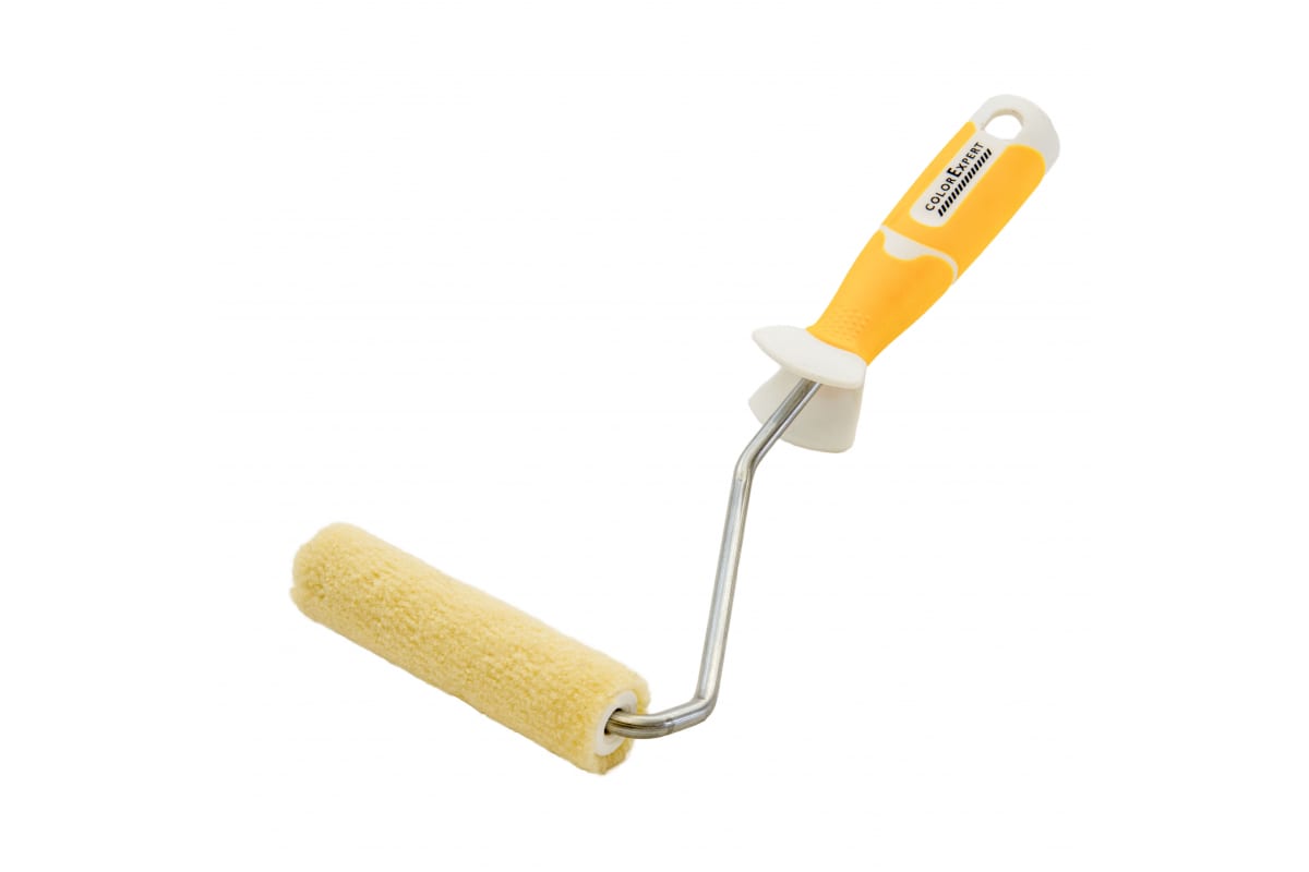 

COLOR EXPERT 86612702 мини валик с ручкой для всех видов лаков, филт ворс 5 мм (17х100мм)