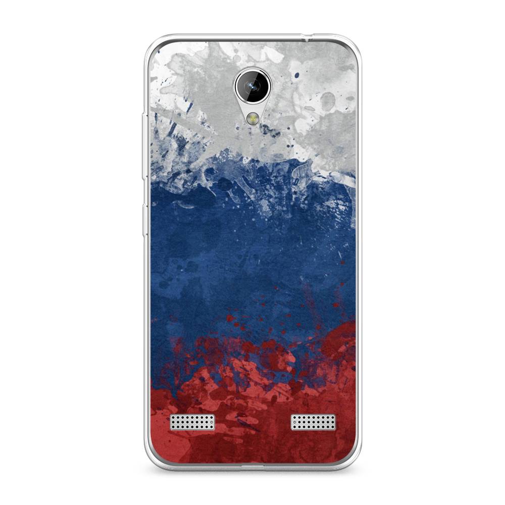 

Чехол Awog на ZTE Blade A520 / ЗТЕ Блэйд A520 "Флаг России неровный", 132050-5