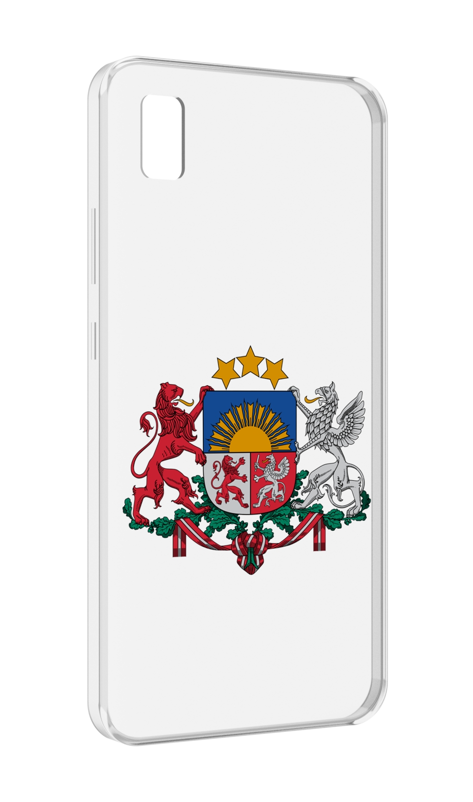 Чехол MyPads герб-латвии для ZTE BLADE L210