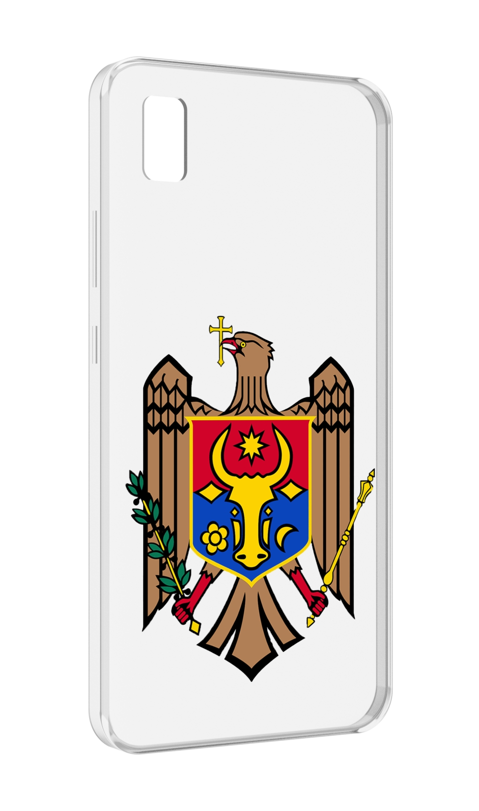 

Чехол MyPads герб-молдовы для ZTE BLADE L210, Прозрачный, Tocco