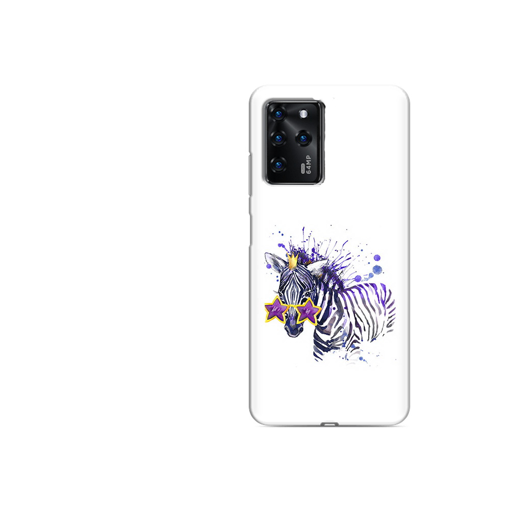 

Чехол MyPads Tocco для ZTE Blade V30 Vita акварельная зебра (PT224728.460.215), Прозрачный, Tocco