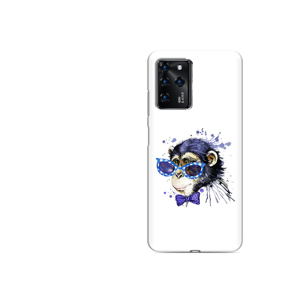 

Чехол MyPads Tocco для ZTE Blade V30 Vita акварельная обезьяна (PT224728.460.216), Прозрачный, Tocco
