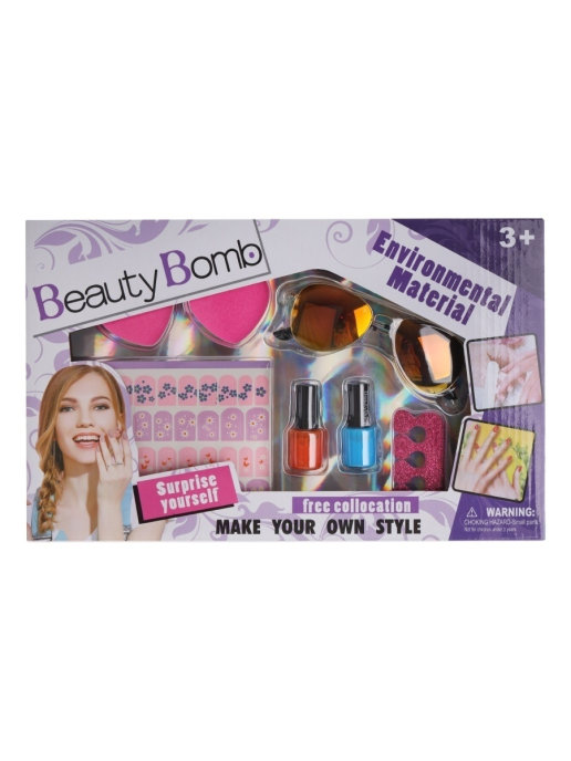 фото Маникюрный набор детский beauty bomb для девочек