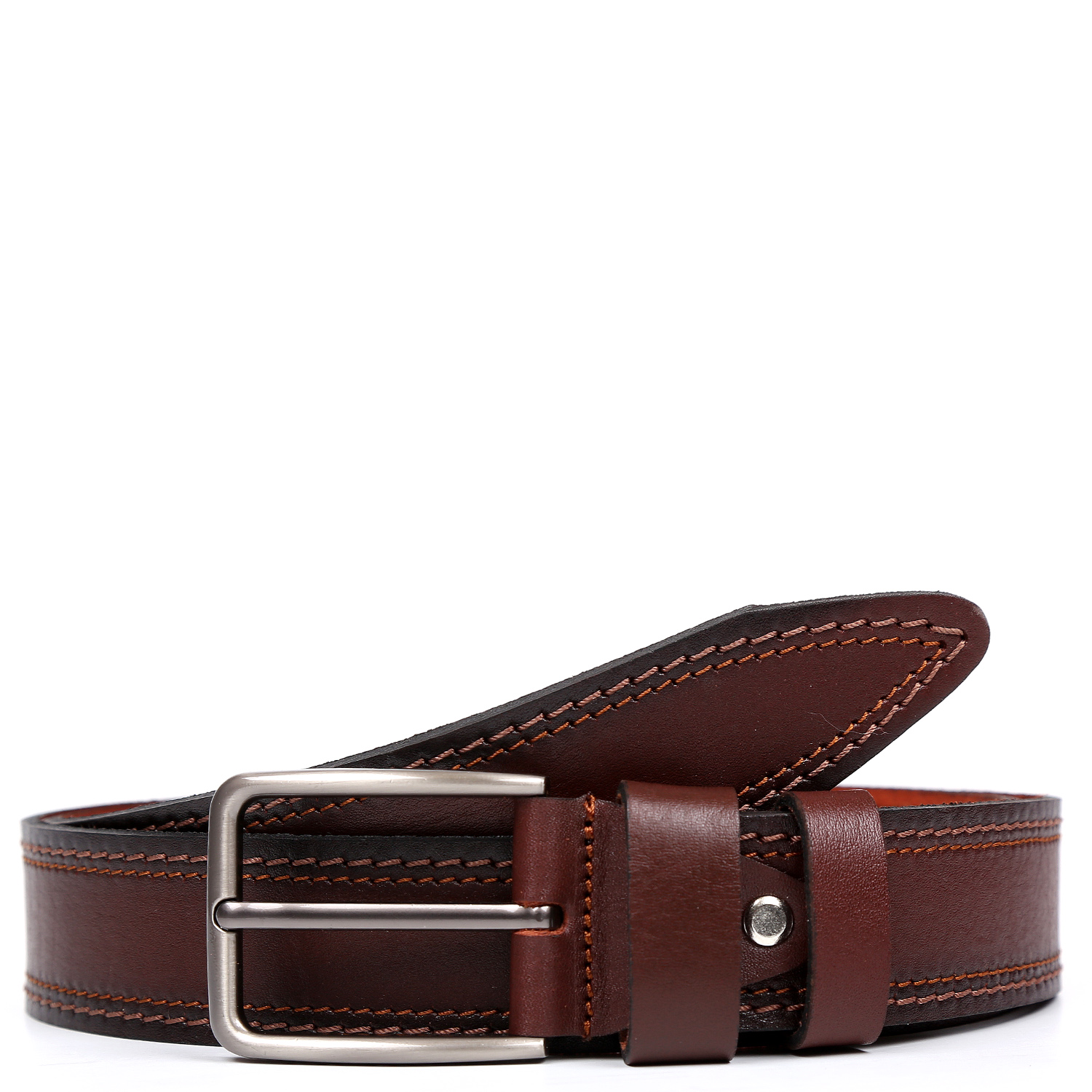 

Ремень мужской LEO VENTONI LV2158-12 коричневый патина, 125 см, LV2158-12