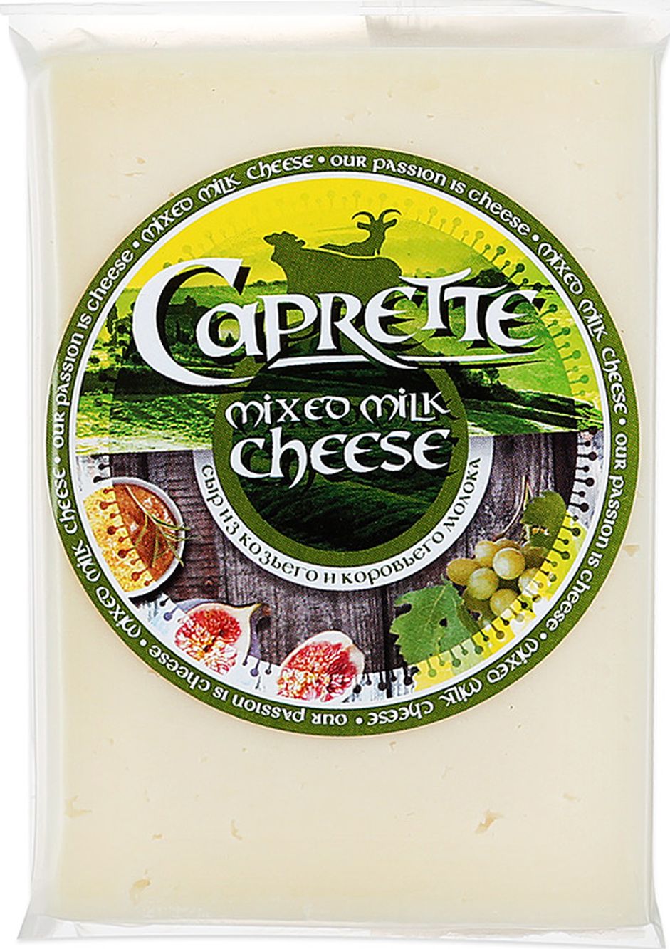

Сыр мягкий Сырных Дел Мастер Caprette Mix из коровьего и козьего молока 50% 200 г бзмж