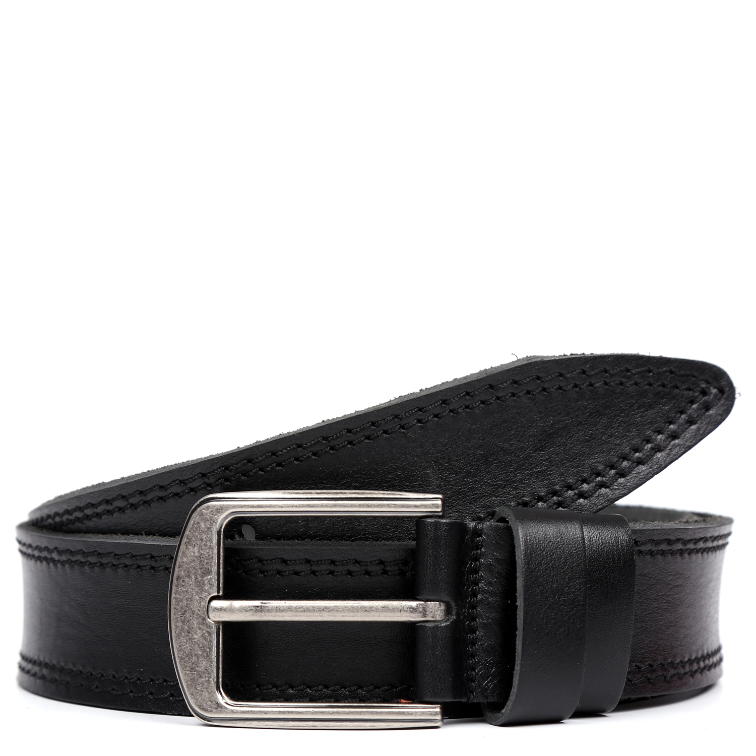 

Ремень мужской LEO VENTONI LV2161-2 черный, 125 см, LV2161-2