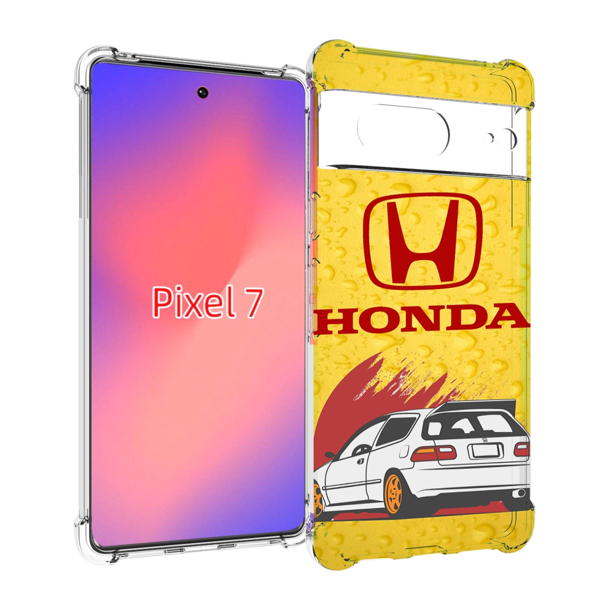 

Чехол Mypads Honda-Motor Для Google Pixel 7, Прозрачный, Tocco