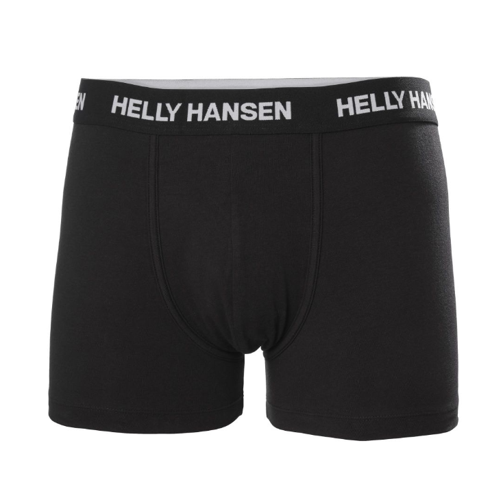 

Трусы Helly Hansen 2-PACK COTTON BOXER для мужчин, XL, чёрные, 2 шт., 29843