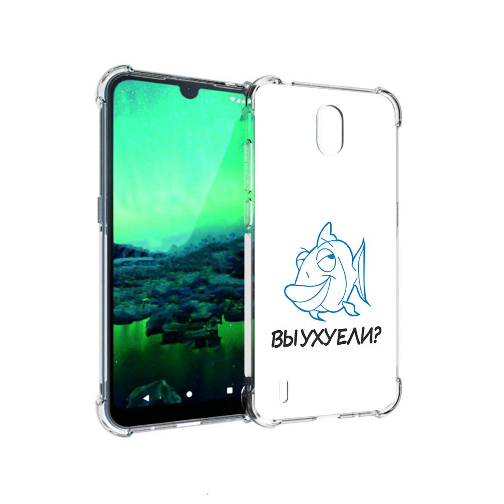 

Чехол MyPads Tocco для Nokia 1.3 вы ухуели (PT227048.104.282), Прозрачный, Tocco