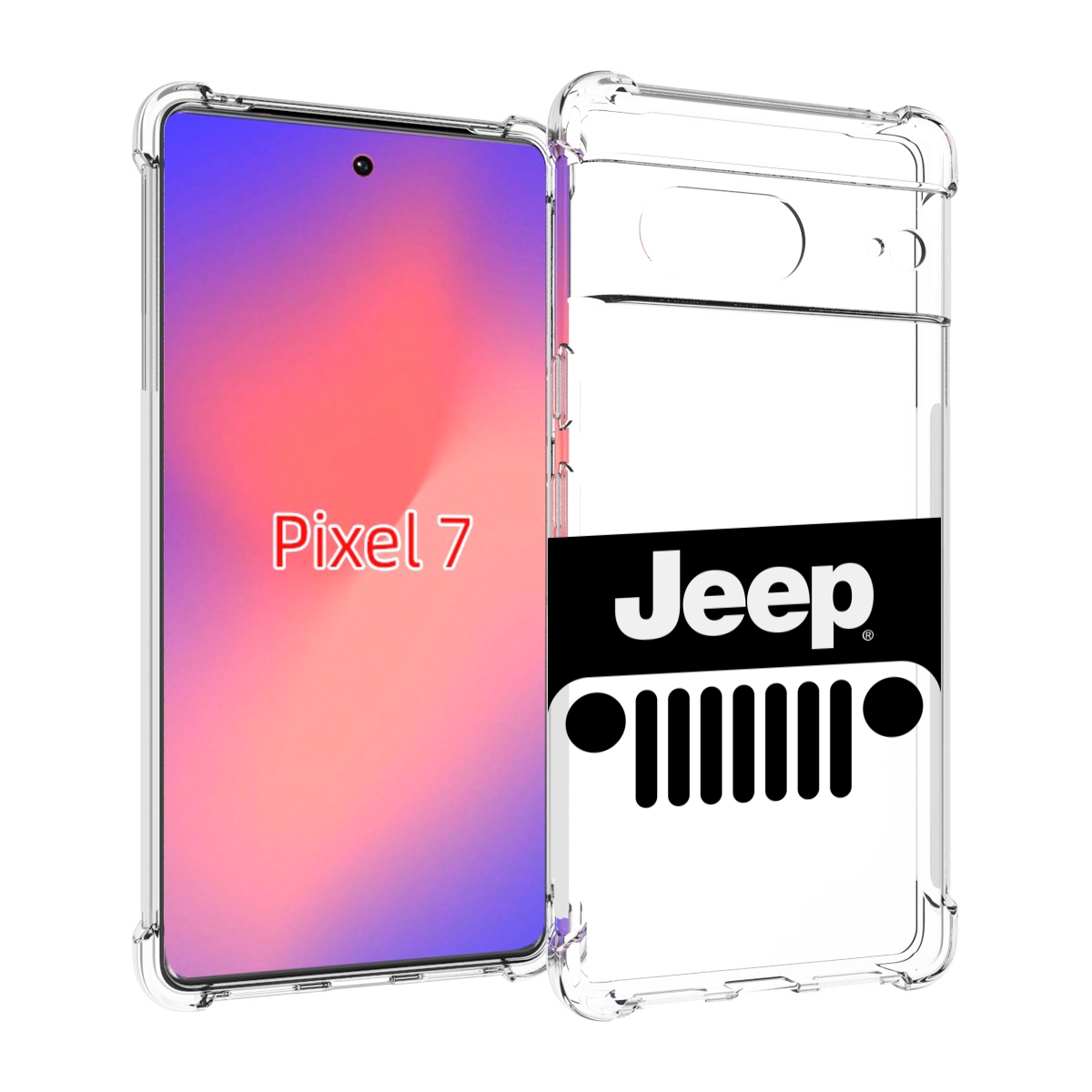 

Чехол Mypads Jeep 3 Мужской Для Google Pixel 7, Прозрачный, Tocco