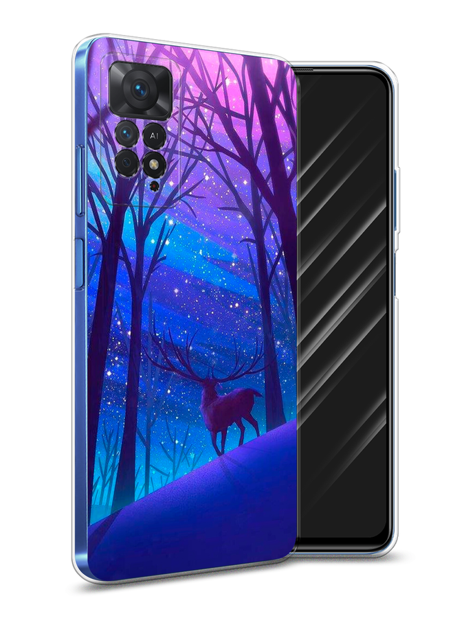 

Чехол Awog на Xiaomi Redmi Note 11 Pro/11 Pro 5G/11E Pro "Северный олень", Разноцветный, 314850-2