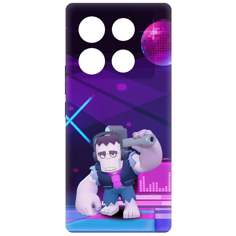 

Чехол-накладка Krutoff Soft Case Brawl Stars - Фрэнк для INFINIX Note 40 Pro 5G черный