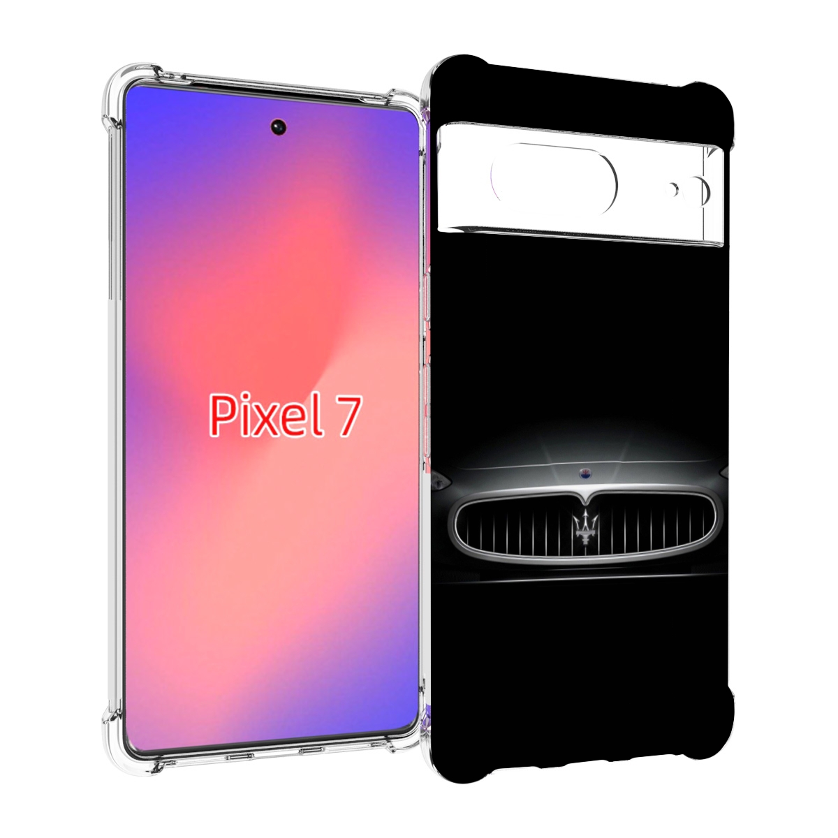 

Чехол Mypads Maserati 1 Женский Для Google Pixel 7, Прозрачный, Tocco