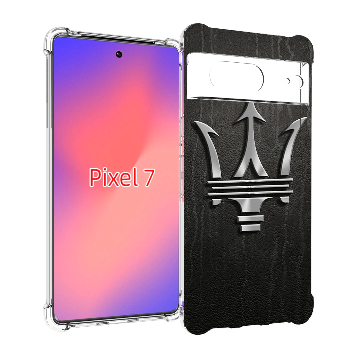 

Чехол Mypads Maserati 3 Мужской Для Google Pixel 7, Прозрачный, Tocco