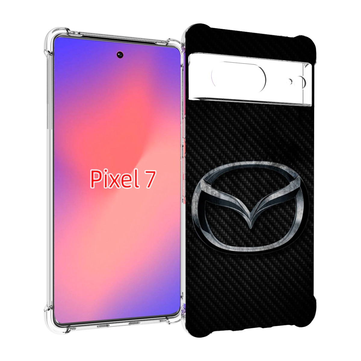 

Чехол Mypads Mazda 1 Женский Для Google Pixel 7, Прозрачный, Tocco