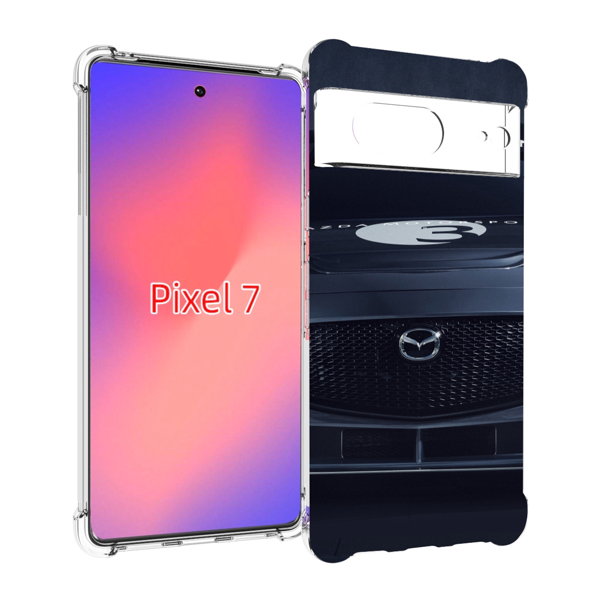 

Чехол Mypads Mazda 3 Для Google Pixel 7, Прозрачный, Tocco