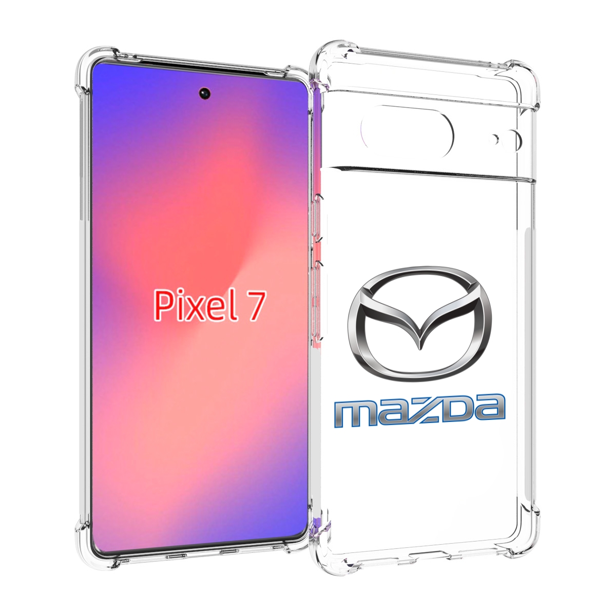 

Чехол Mypads Mazda 4 Мужской Для Google Pixel 7, Прозрачный, Tocco