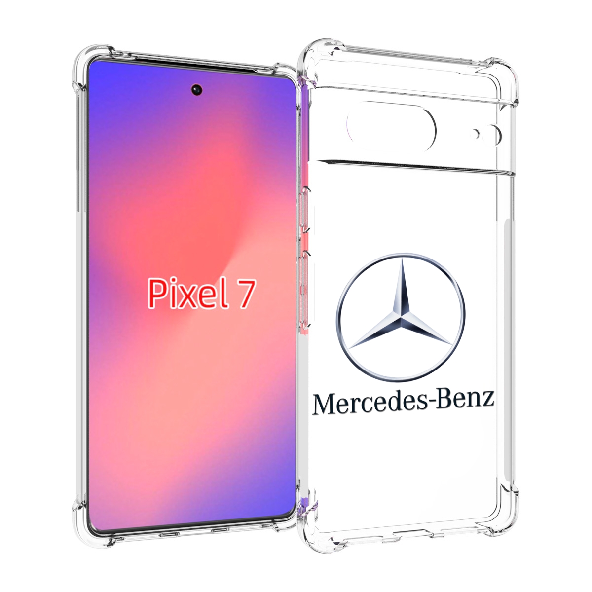 

Чехол Mypads Mercedes-7 Мужской Для Google Pixel 7, Прозрачный, Tocco