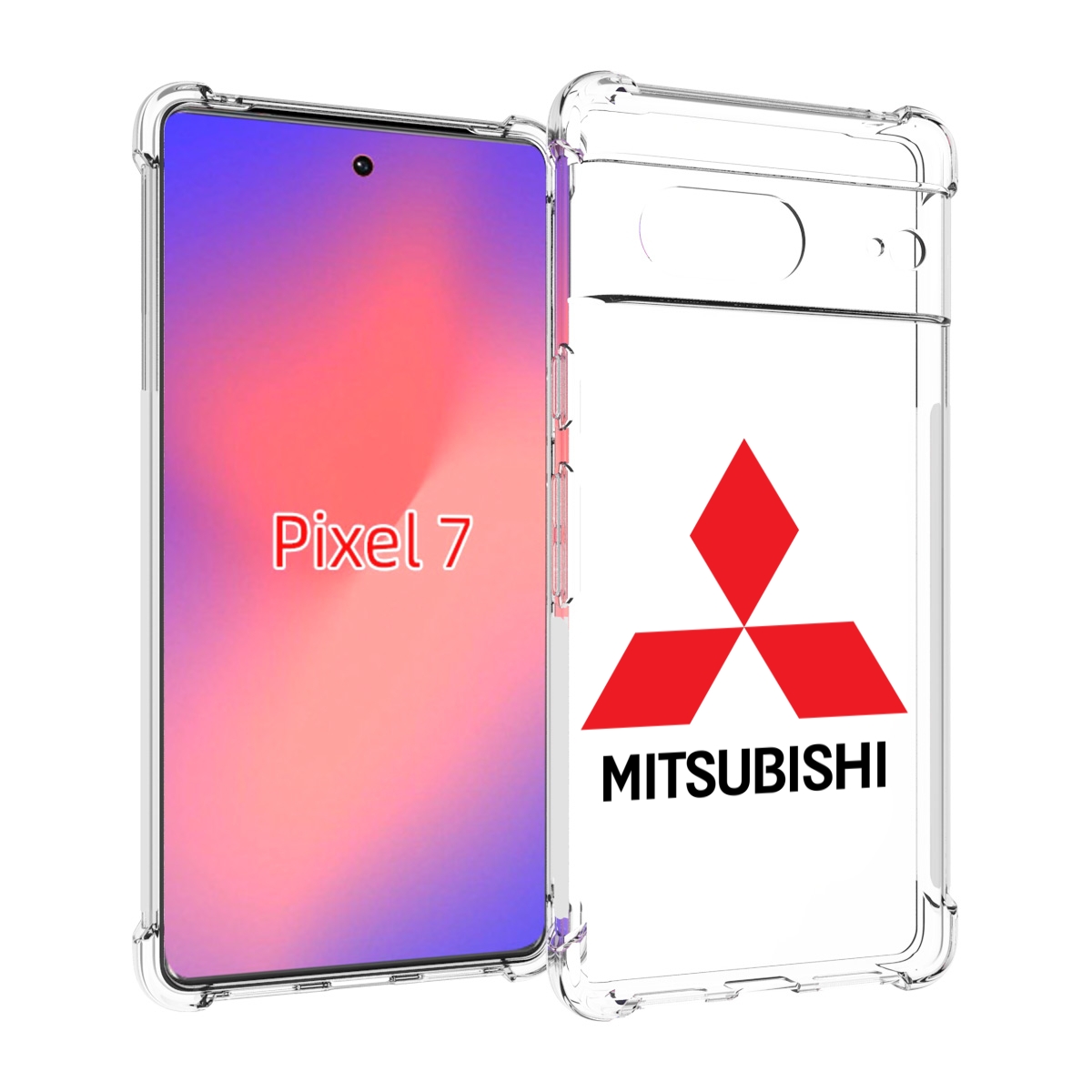 

Чехол Mypads Mitsubishi-3 Для Google Pixel 7, Прозрачный, Tocco