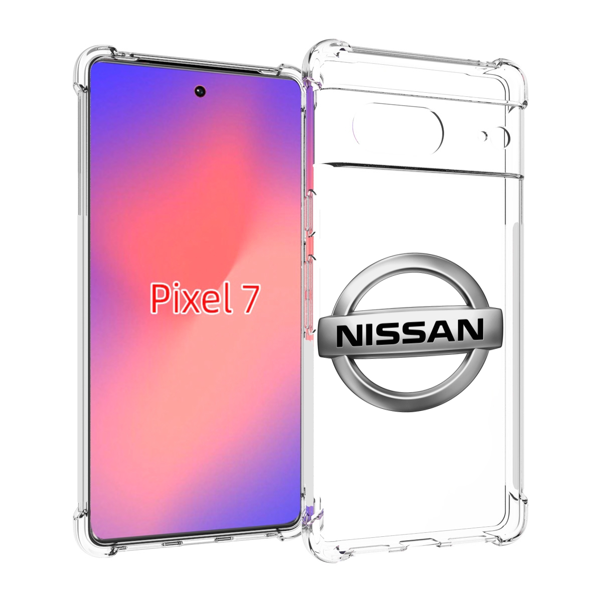 

Чехол Mypads Nissan 3 Мужской Для Google Pixel 7, Прозрачный, Tocco