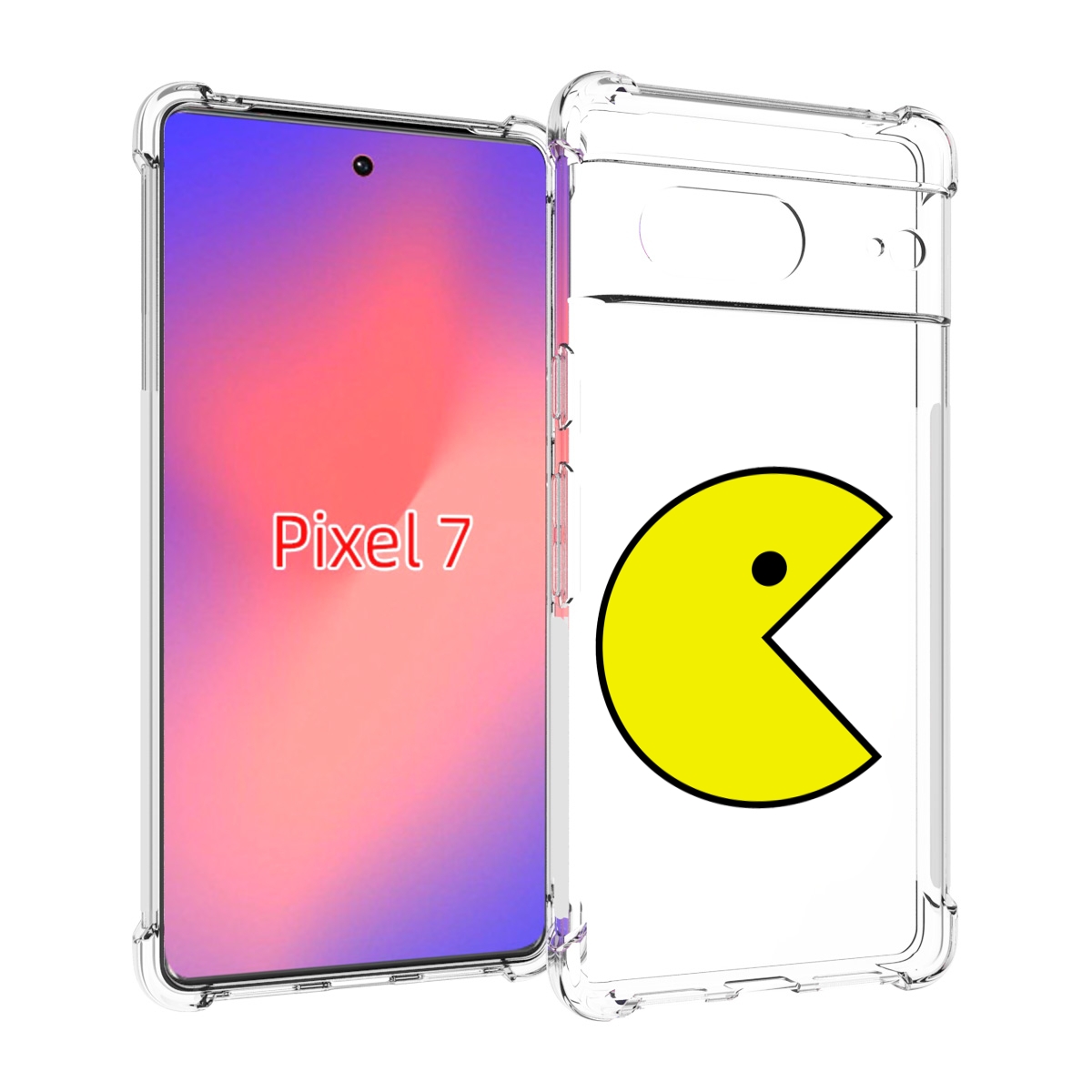 

Чехол Mypads Pacman Для Google Pixel 7, Прозрачный, Tocco