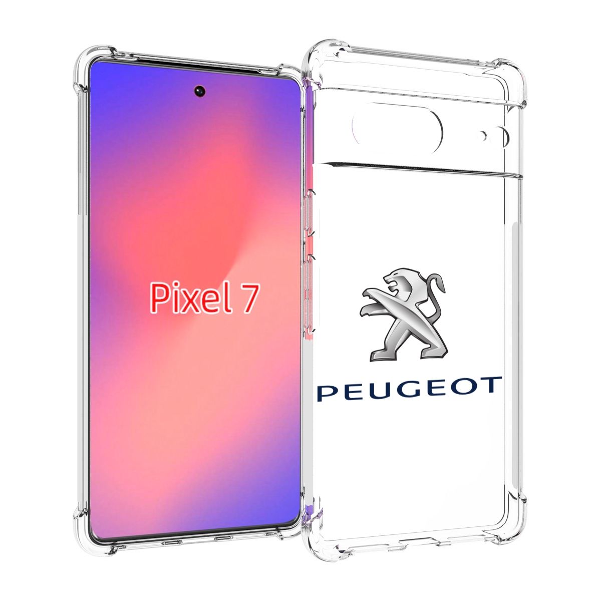 

Чехол Mypads Peugeot 3 Мужской Для Google Pixel 7, Прозрачный, Tocco