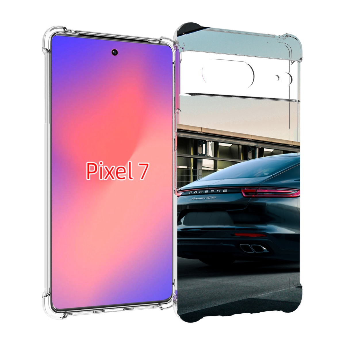

Чехол Mypads Porsche 4 Для Google Pixel 7, Прозрачный, Tocco