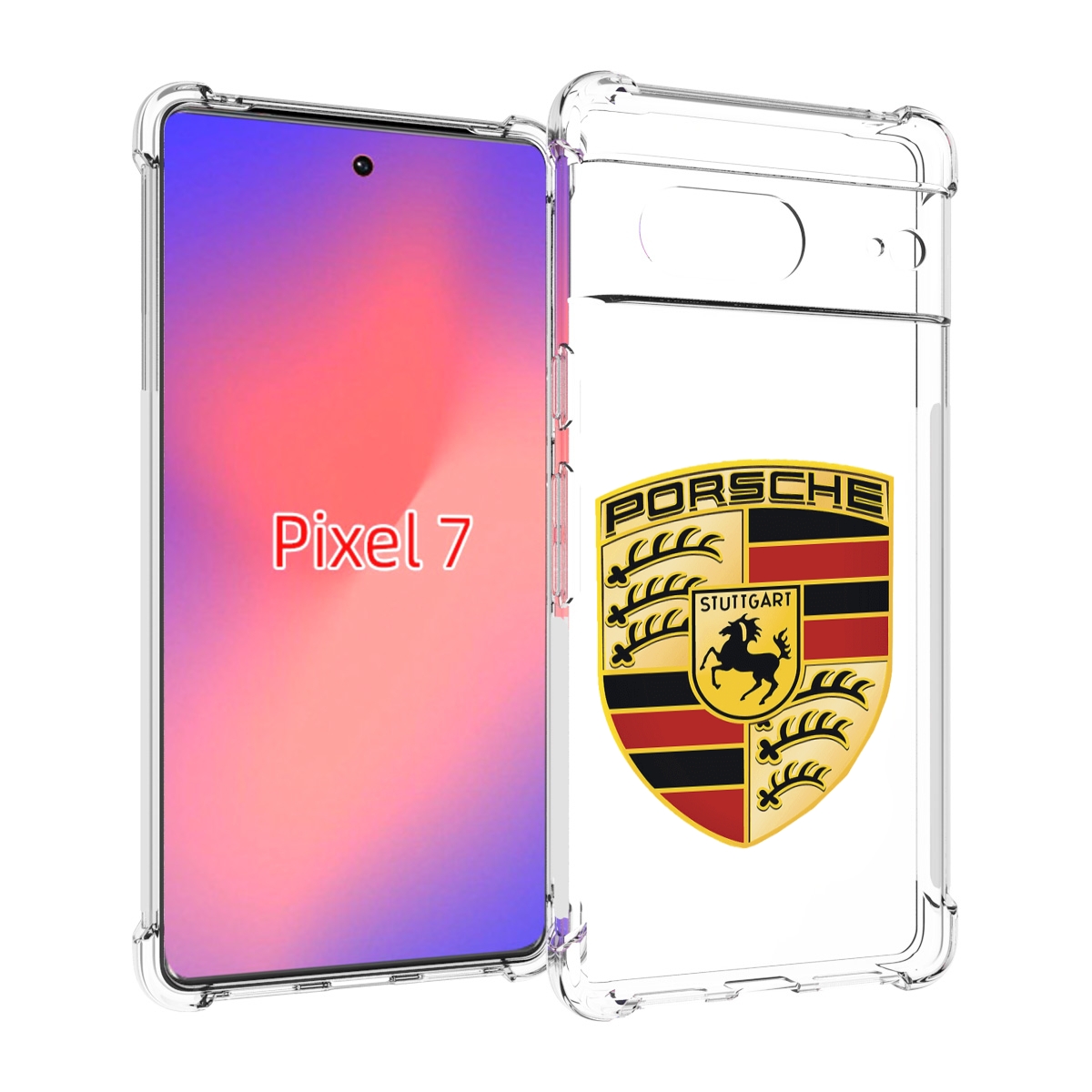 

Чехол Mypads Porsche 5 Мужской Для Google Pixel 7, Прозрачный, Tocco
