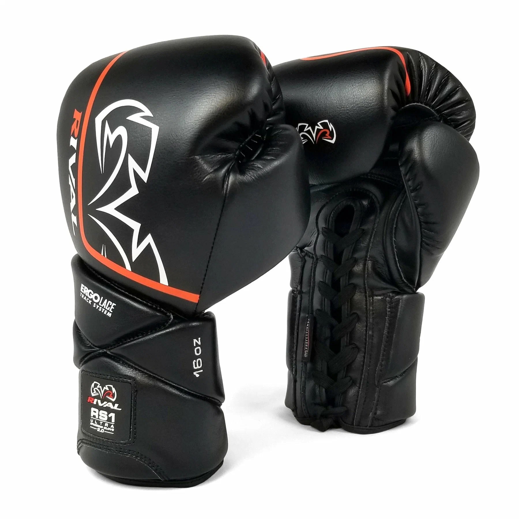 Боксерские перчатки Rival RS1 Black 16 oz