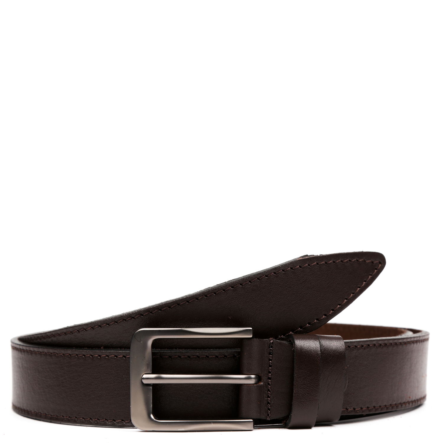 

Ремень мужской FABRETTI FR2281-12 коричневый, 130 см, FR2281-12