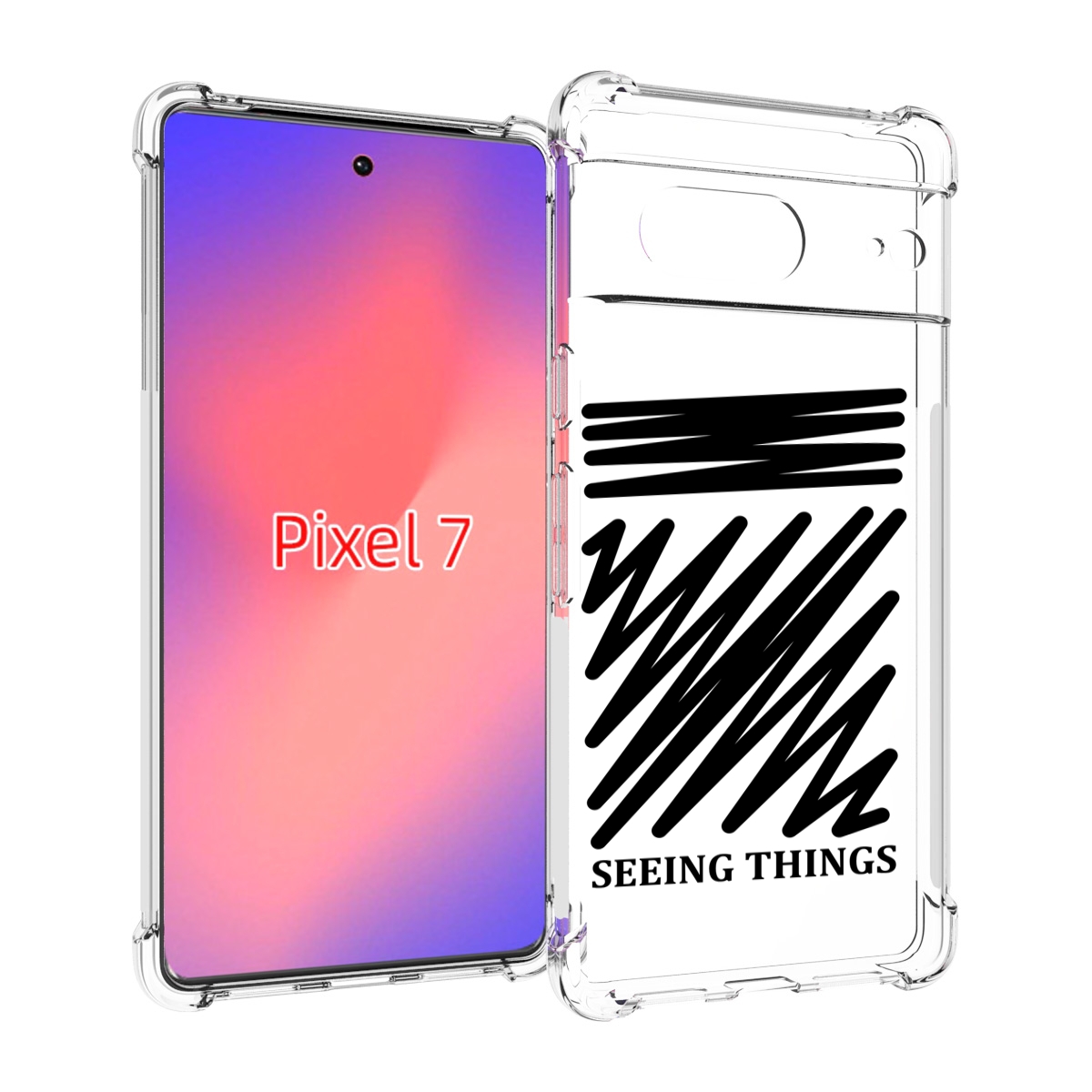 

Чехол Mypads Seeing-Things Для Google Pixel 7, Прозрачный, Tocco