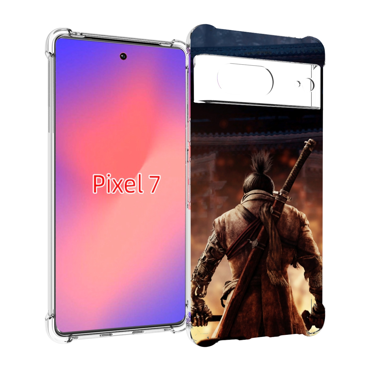 

Чехол Mypads Sekiro Для Google Pixel 7, Прозрачный, Tocco